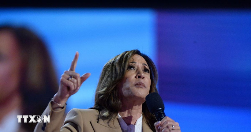 Phó Tổng thống Mỹ Kamala Harris. (Ảnh: AA/TTXVN)
