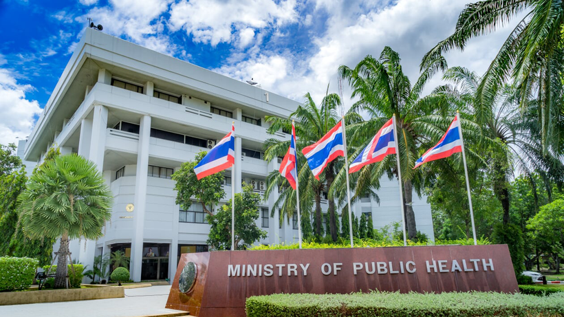 Trụ sở Bộ Y tế Thái Lan.