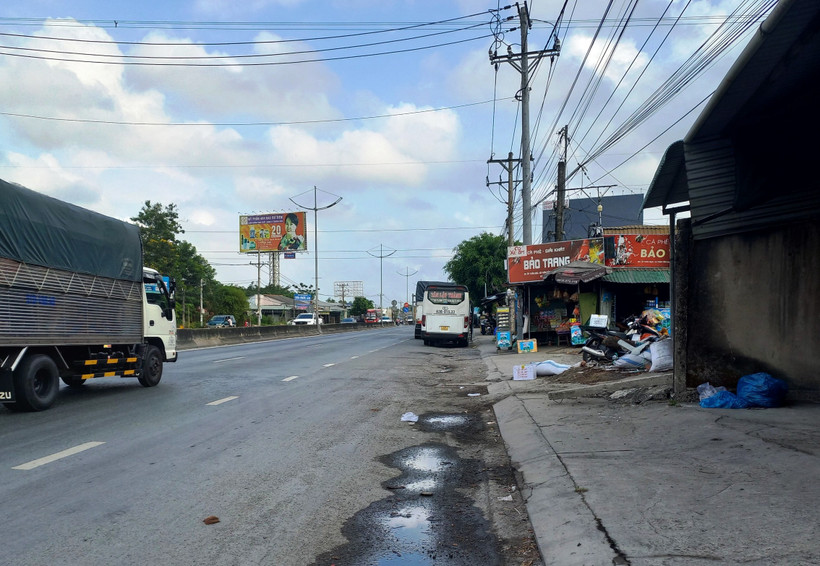 Hiện trường xảy ra vụ án mạng.