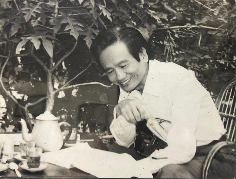 Nhà viết kịch Hoàng Luyện (Ảnh tư liệu gia đình cung cấp).