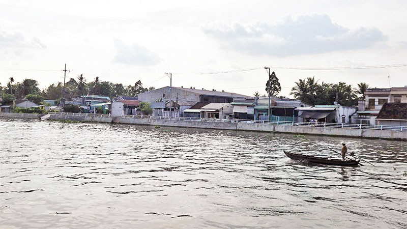 Một khúc sông Ô Môn.