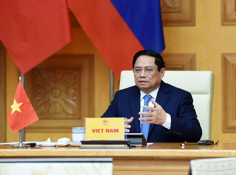 Thủ tướng Phạm Minh Chính phát biểu.