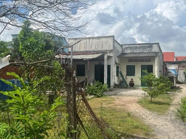 Ngôi nhà nơi cháu bé 3 tháng tuổi bị bạo hành dẫn đến tử vong. (Nguồn: VTCNews)