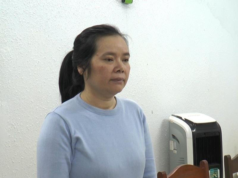  Đối tượng Nguyễn Thị Tường Vi, ảnh Công an cung cấp.