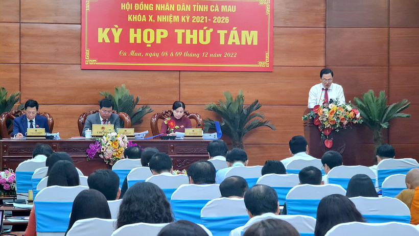 Kỳ họp thứ tám của Hội đồng nhân dân tỉnh Cà Mau sẽ thông qua 15 nghị quyết quan trọng.
