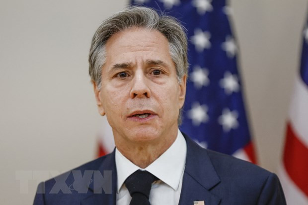 Ngoại trưởng Mỹ Anthony Blinken. (Ảnh: AFP/TTXVN)
