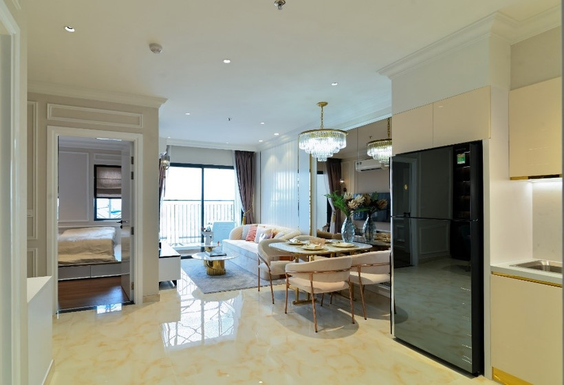 Một tổ ấm ngay thành phố như này đang là niềm mơ ước của rất nhiều người. (Ảnh: Hình căn hộ Legacy Prime).