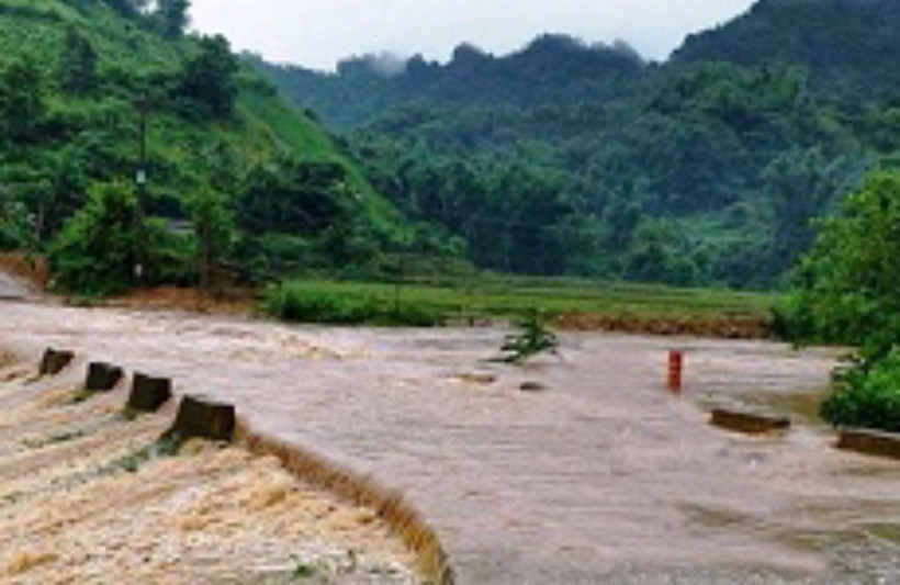 Ảnh minh họa của Trung tâm Dự báo khí tượng thủy văn quốc gia.