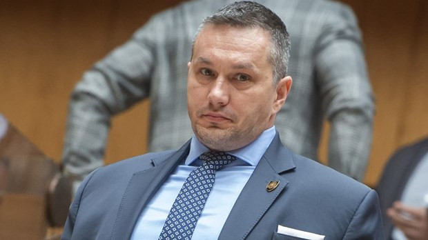 Giám đốc Cơ quan Tình báo Dân sự Slovakia Michal Alac. (Nguồn: Novy Cas)