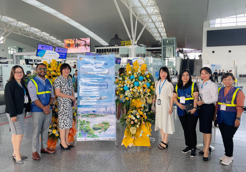 Chào đón những vị khách đến từ Yangon.