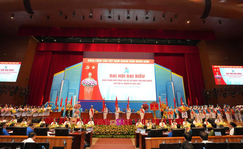 Khai mạc Đại hội Đoàn Thanh niên Cộng sản Hồ Chí Minh tỉnh Bình Dương lần thứ XI, nhiệm kỳ 2022- 2027.