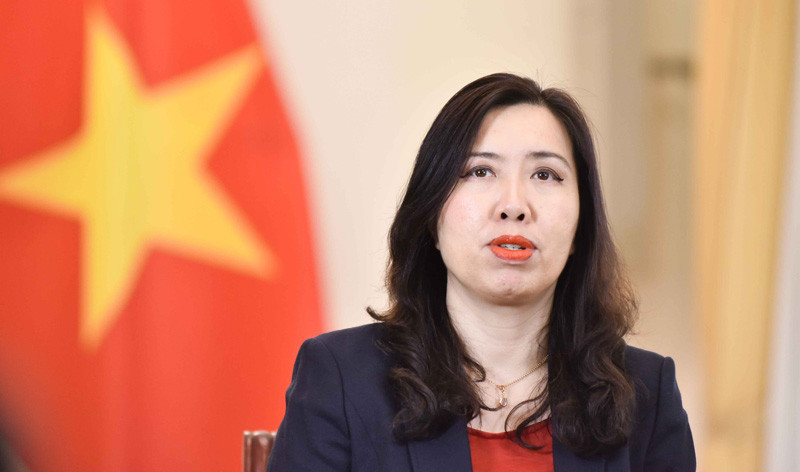 Thứ trưởng Bộ Ngoại giao Lê Thị Thu Hằng.