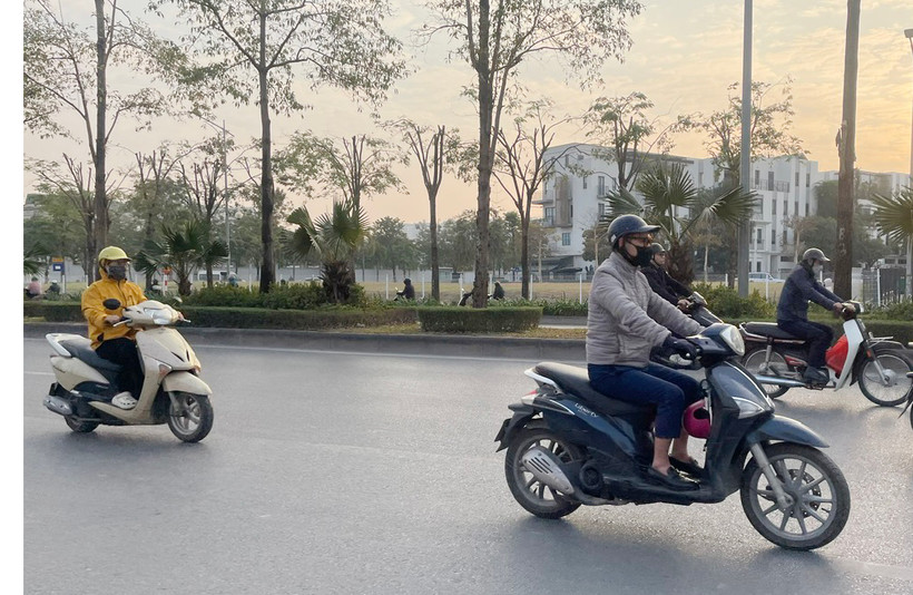 Miền bắc trời tiếp tục rét đậm, có nơi rét hại. Ảnh: Đ.T