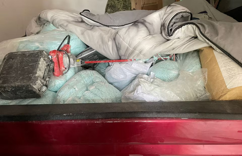 Fentanyl bị thu giữ. Ảnh: Reuters.