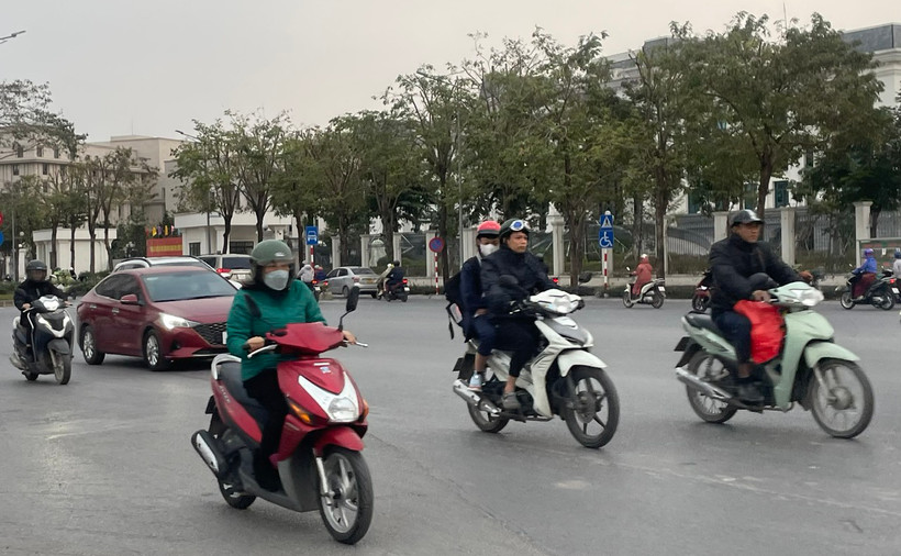 Khu vực Bắc Bộ trời rét đậm, rét hại. (Ảnh: Đ.T)