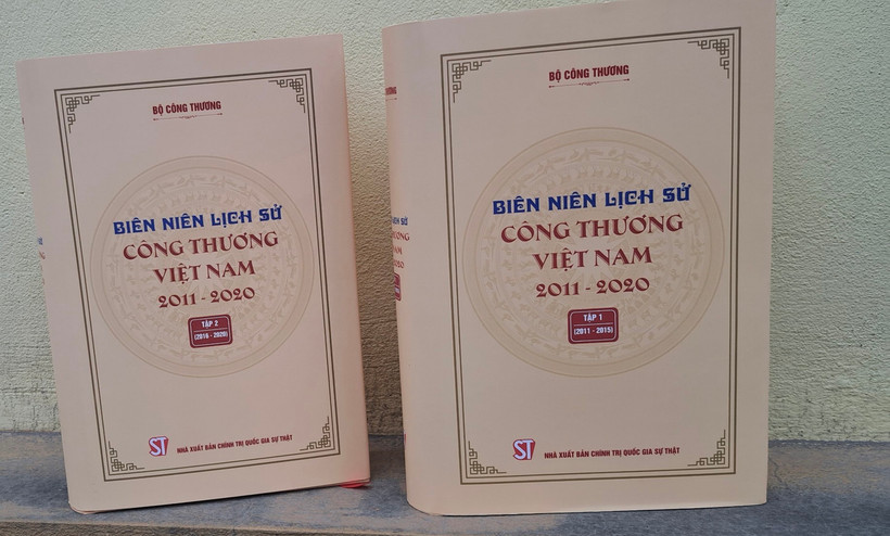 Bộ sách Biên niên lịch sử Công Thương Việt Nam 2011-2020.