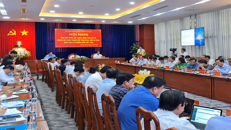 Cà Mau hội nghị nhằm tìm giải pháp nâng cao chỉ số PCI năm 2023 và những năm tiếp theo. 