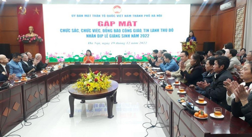 Quang cảnh buổi gặp mặt.