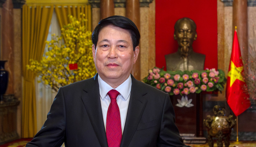 Chủ tịch nước Lương Cường. (Ảnh: THỦY NGUYÊN)
