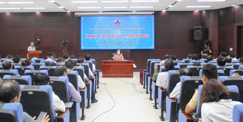 Ủy ban Nhân dân thành phố Đà Nẵng họp báo quý I/2023.