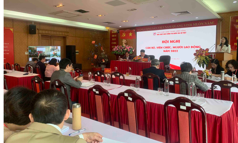 Qaung cảnh hội nghị.