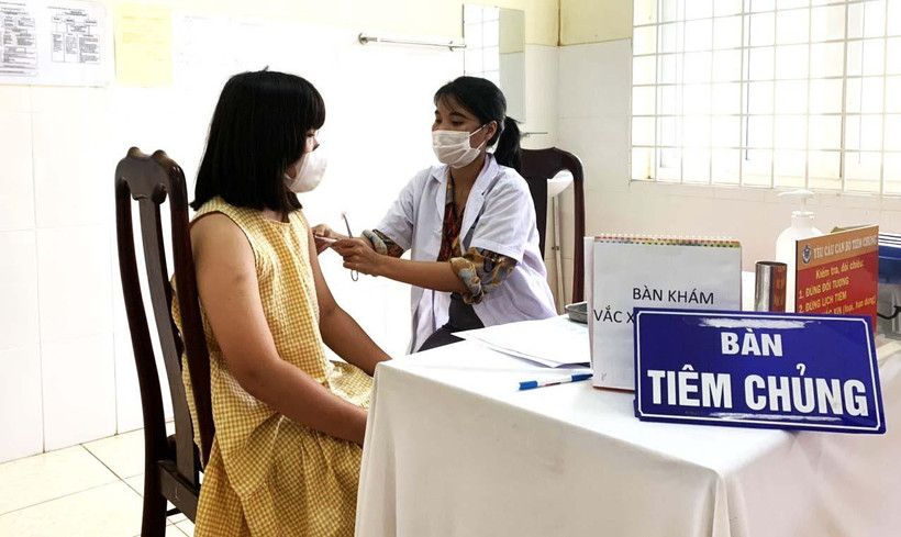 Tiêm vaccine là giải pháp hữu hiệu nhất trong công tác phòng, chống Covid-19 hiện nay.