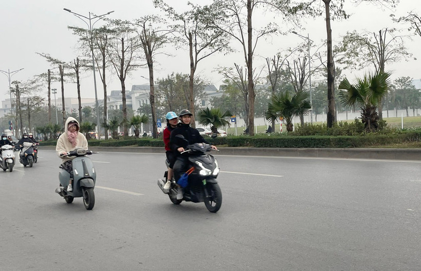 Khu vực Hà Nội từ đêm 12/4 trời chuyển lạnh. Ảnh minh họa: Đ.T