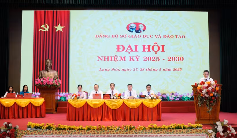 Đại hội Đảng bộ Sở Giáo dục và Đào tạo tỉnh Lạng Sơn nhiệm kỳ 2025-2030.
