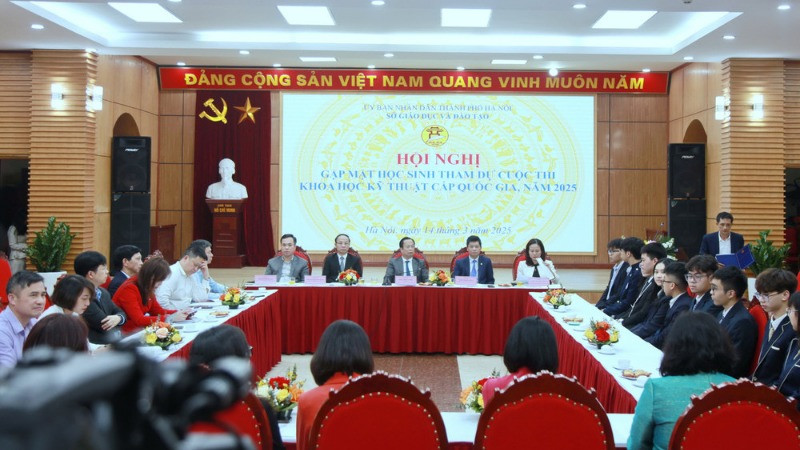 Quang cảnh buổi gặp mặt. 