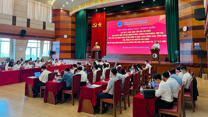 Hội thảo đã thu hút được sự quan tâm của nhiều nhà khoa học.