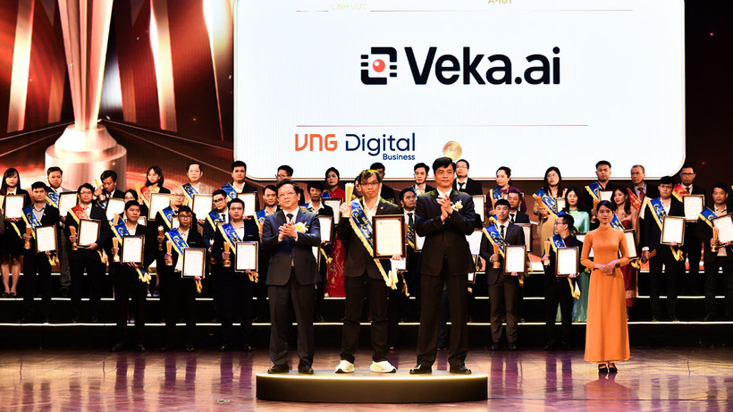 Giải pháp Camera AI Giám sát thông minh của Veka.ai đạt được chứng nhận Sao Khuê 2024.