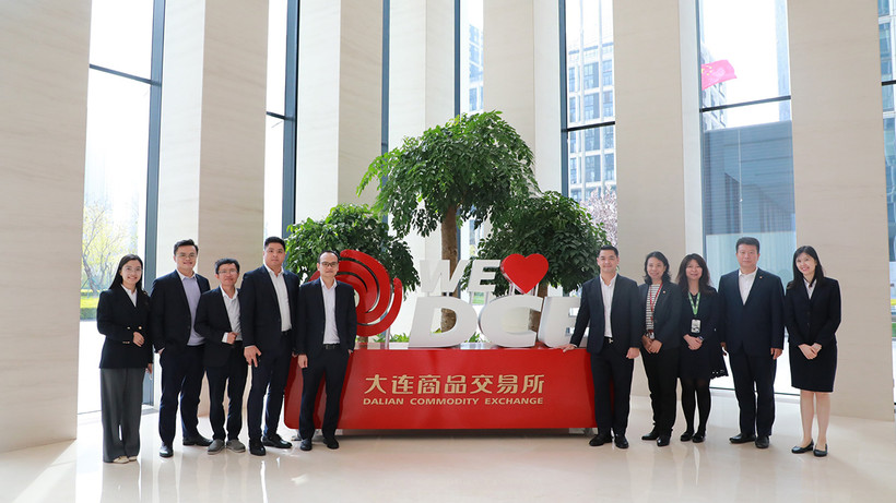 Sở Giao dịch Hàng hóa Việt Nam (MXV) thăm và làm việc tại trụ sở của Sở Giao dịch Hàng hóa Đại Liên (DCE).