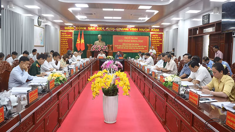 Hội thảo khoa học “Đồng chí Phạm Thái Bường, người cộng sản trung kiên của cách mạng Việt Nam".