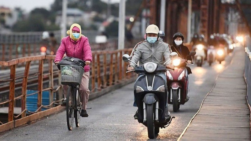 Khu vực Hà Nội sáng sớm và đêm trời lạnh. (Ảnh: minh họa)