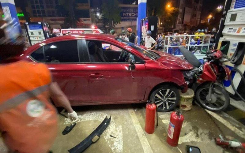 Hiện trường vụ việc. 