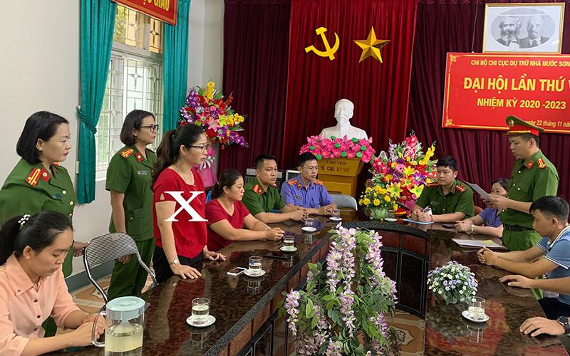 Cơ quan Cảnh sát điều tra thi hành quyết định khởi tố vụ án, khởi tố bị can và lệnh bắt tạm giam các cán bộ vi phạm.