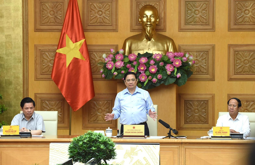 Thủ tướng Phạm Minh Chính phát biểu tại Hội nghị.