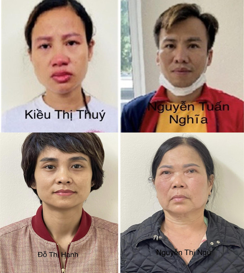 Các bị can.