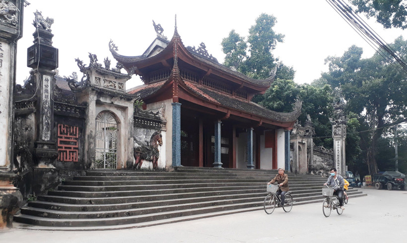 Vẻ đẹp giản dị ở làng quê Hà Nội cần được gìn giữ. Ảnh: Diên Khánh