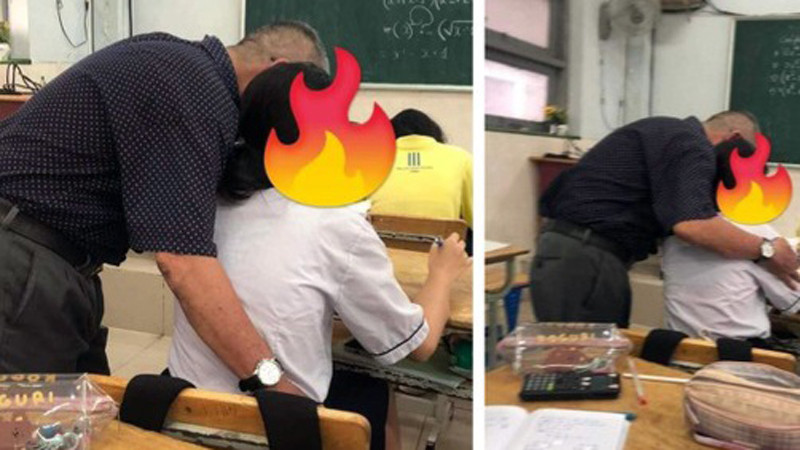 Hình ảnh lan truyền trên mạng xã hội.