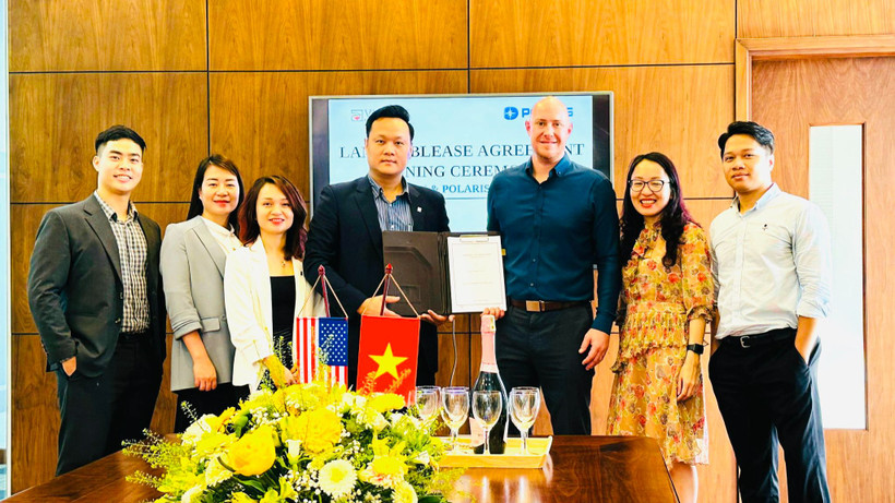 Chủ đầu tư hạ tầng Khu công nghiệp Bá Thiện II ký hợp đồng thuê đất với Tập đoàn Polaris (Hoa Kỳ).