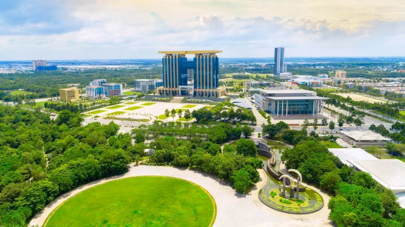 Một góc Vùng đổi mới sáng tạo Bình Dương.