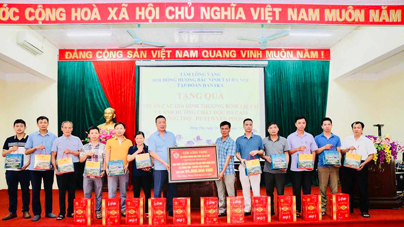 Tập đoàn Hanaka tri ân các gia đình chính sách