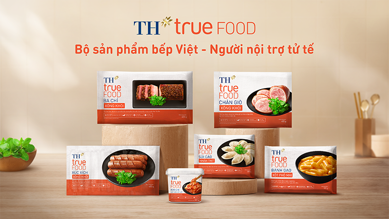 Tập đoàn TH vừa giới thiệu 9 sản phẩm đầu tiên của TH true FOOD.