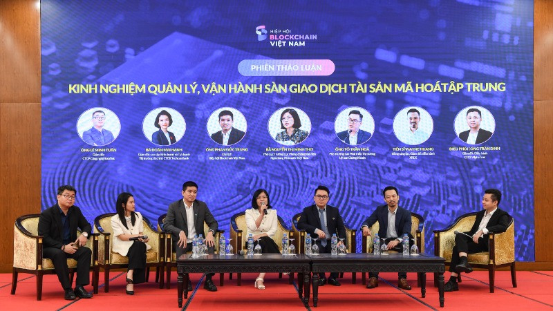 Các diễn giả thảo luận tại Hội thảo. 