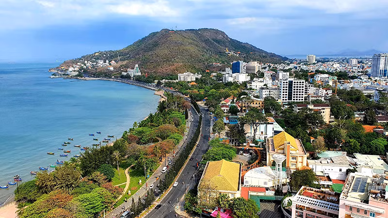 Một góc thành phố Vũng Tàu.