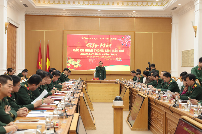 Toàn cảnh buổi gặp mặt. (Ảnh: NGỌC TUẤN)