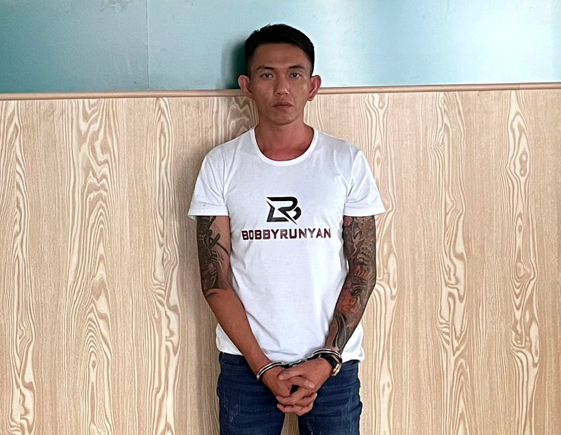 Nghi can Bạch Ngọc Minh bị bắt giữ.