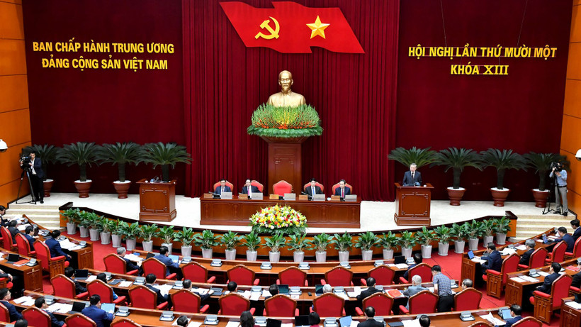 Khai mạc Hội nghị lần thứ 11 Ban Chấp hành Trung ương Đảng khóa XIII.