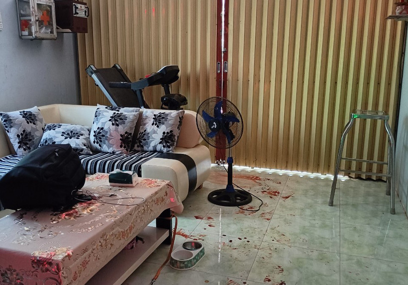 Hiện trường vụ việc. 